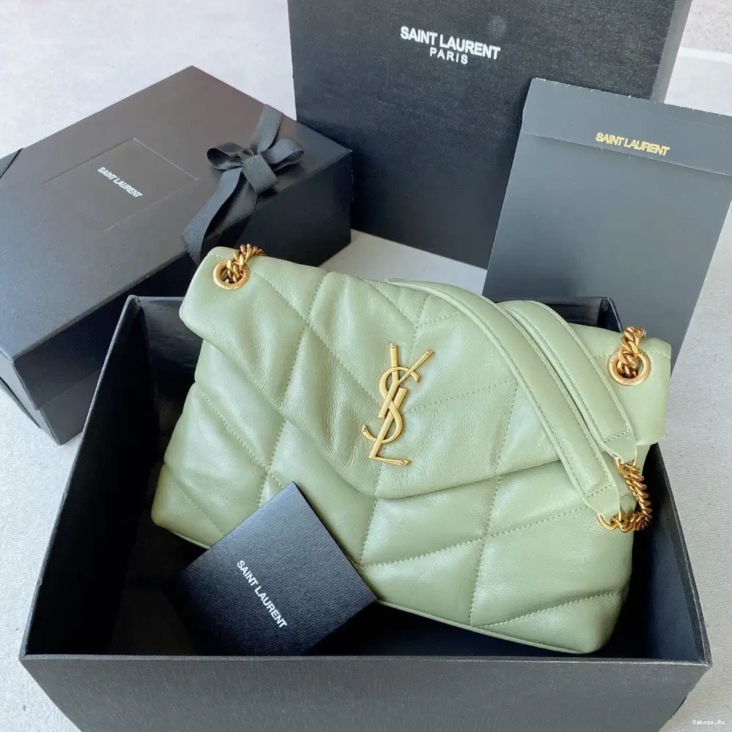 PUFFER SMALL CHAIN BAG YSL 0705